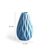 Pastel Blue Ocean Wave Small Vase