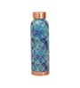 Oceanic Blue Moroccan Copper Bottle