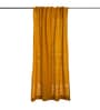 Ochre Cotton Solid 9ft Blackout Rod Pocket Door Curtain (1 Pc)
