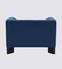 Octavia Boucle Fabric Lounge Chair In  Blue Colour