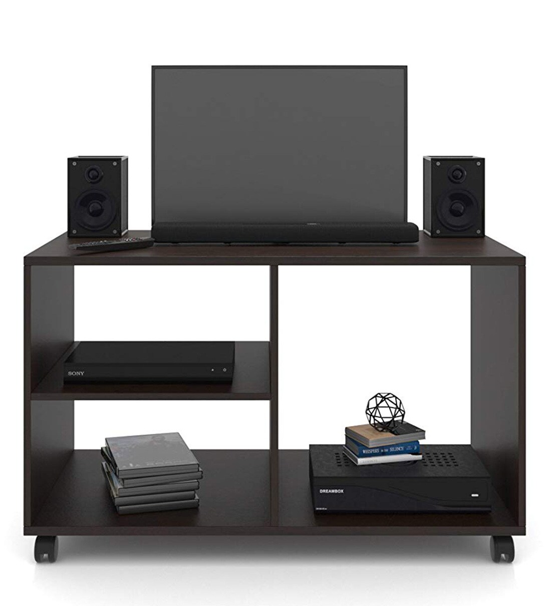 Buy Odessa TV Unit in Wenge Finish for TVs up to 32\ by Forzza Online TV Shelves
