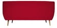Oden Fabric 3 Seater Sofa in Red Colour