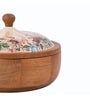 Ode Roti Box Wooden Casserole Chapati Box With Lid