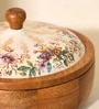 Ode Roti Box Wooden Casserole Chapati Box With Lid