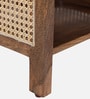 Odense Mango Wood End Table In Tubbaq Finish