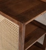 Odense Mango Wood End Table In Tubbaq Finish