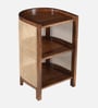 Odense Mango Wood End Table In Tubbaq Finish