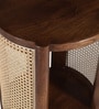 Odense Mango Wood End Table In Tubbaq Finish