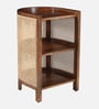 Odense Mango Wood End Table In Tubbaq Finish