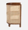 Odense Mango Wood End Table In Tubbaq Finish