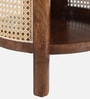 Odense Mango Wood End Table In Tubbaq Finish