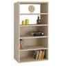 Odessa Display Unit Cum Bookshelf In Bronze Cambric Finish