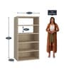 Odessa Display Unit Cum Bookshelf In Bronze Cambric Finish