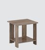 Odin Bedside Table In Dark Walnut Finish