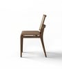 Odin Dolma Teak Wood Dining Chair in Oak Finish