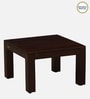 Odry Sheesham Wood Coffee Table In Scratch Resistant Walnut Finish