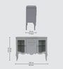 Odyssey Cabinet In White Finish