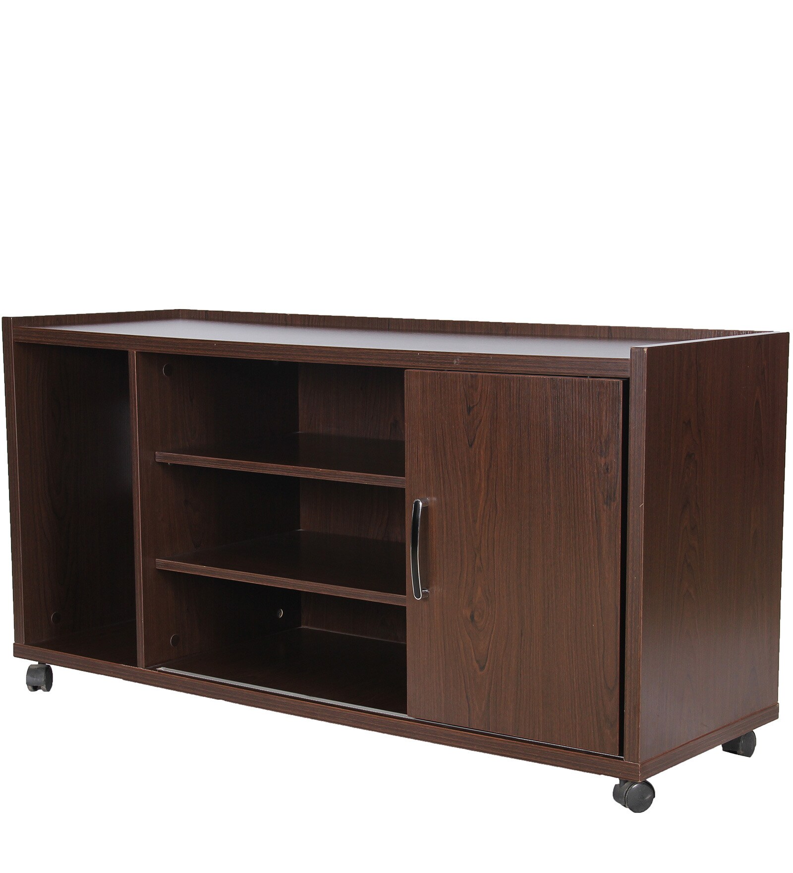 Buy Office Side Runner Table in Wenge Colour by Stellar Online