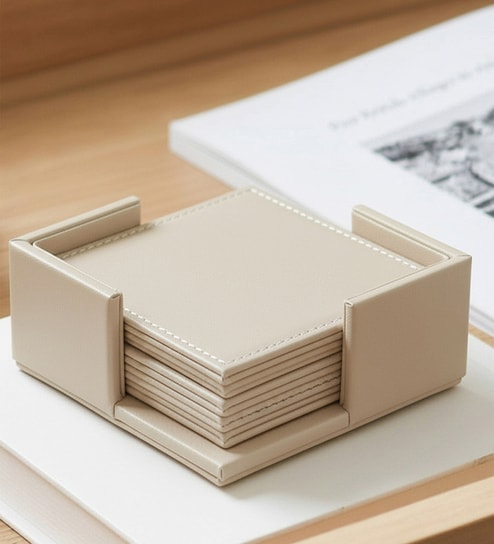 Off-White Chic Sip Coaster