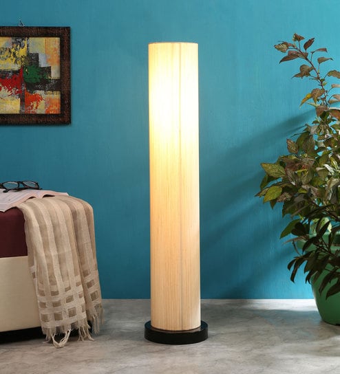 White column hot sale floor lamp