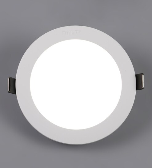 Buy Off White Plastic Astra Prime 10 W Recessed Ceiling Light By