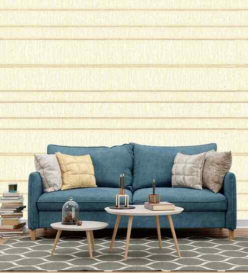 Off-White Striped Texture Wallpaper and Yellow Airport Navigation Signage Pack