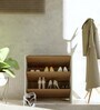 Ofeach Shoe Rack in Leon Teak Finish