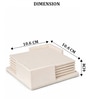 Off-White Chic Sip Coaster