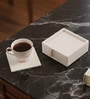 Off-White Chic Square Coaster