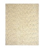 Off White Cosmos Microfiber Backing  3X5 Ft Floor Carpet