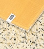 Off White Cosmos Microfiber Backing 5X7 Ft Floor Carpet