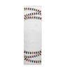 Navroz (72x16) White Cotton Table Runner