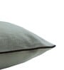 Off White Striped Cotton Blend 16 x 16 Inches Cushion Cover