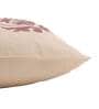 Off White Traditional Cotton Blend 16 x 16 Inches Cushion Cover
