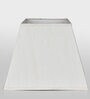 Damsel White Cottan Fabric Solid Lampshade