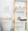 Set of 2 Off White
Cotton Rope & Iron
Frame Organisers