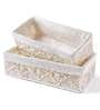 Off White
Cotton Rope & Iron
Frame (Set of 2) Organisers