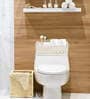 Set of 2 Off White Cotton Rope & Iron Frame Organisers