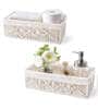 Off White
Cotton Rope & Iron
Frame (Set of 2) Organisers