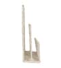 Cotton Rope Off White Iron Frame Magazine Rack