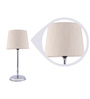 Off White Cotton Table Lamp