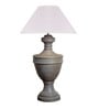 Off White Cotton Table Lamp