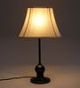 Off White Cotton Table Lamp