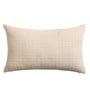 Off White Cotton Textured 12x20 inches (Set of 2) Cushion Covers