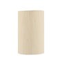 Lense Off White Cotton Flush Mount Wall Light