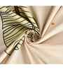 Off White Floral 144 TC Cotton King Sized Bedsheet Bedsheet 2 Pillow Prime Collection