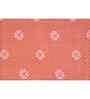 Off White Floral 144 TC Cotton King Sized Bedsheet Bedsheet 2 Pillow Prime Collection