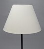 Alper Off White Cotton Fabric Solid Lampshade