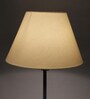 Alper Off White Cotton Fabric Solid Lampshade