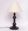 Off White Cotton Table Lamp